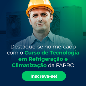banner curso de tecnologia em refrigeração e climatização FAPRO